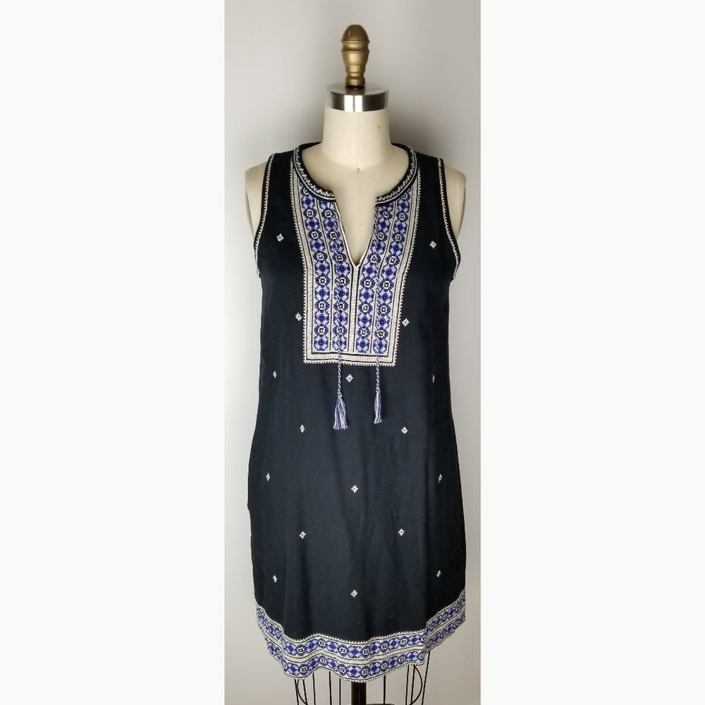 Madewell By J Crew Embroidered Suncoast Dress